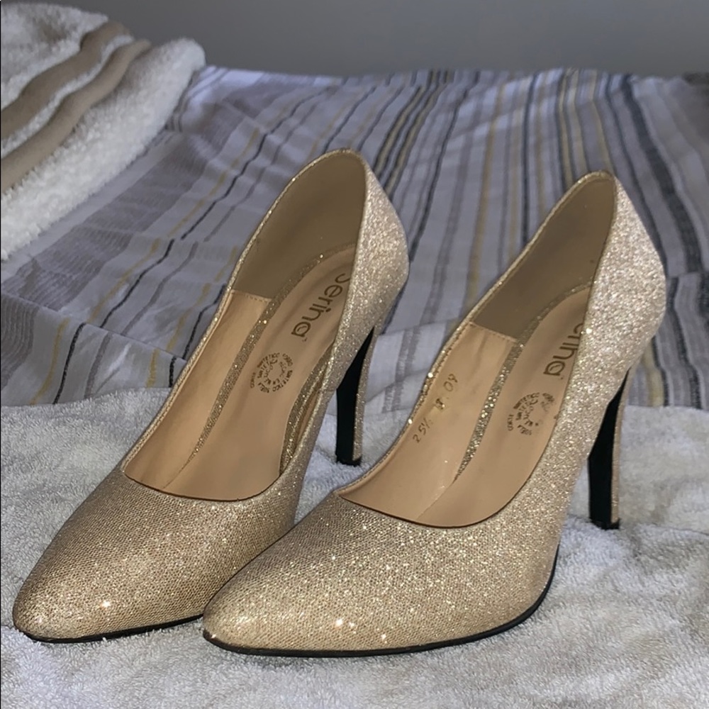 Gold Heels